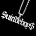 Suicideboys Chain! Polished Stainless Steel G59 Necklace 