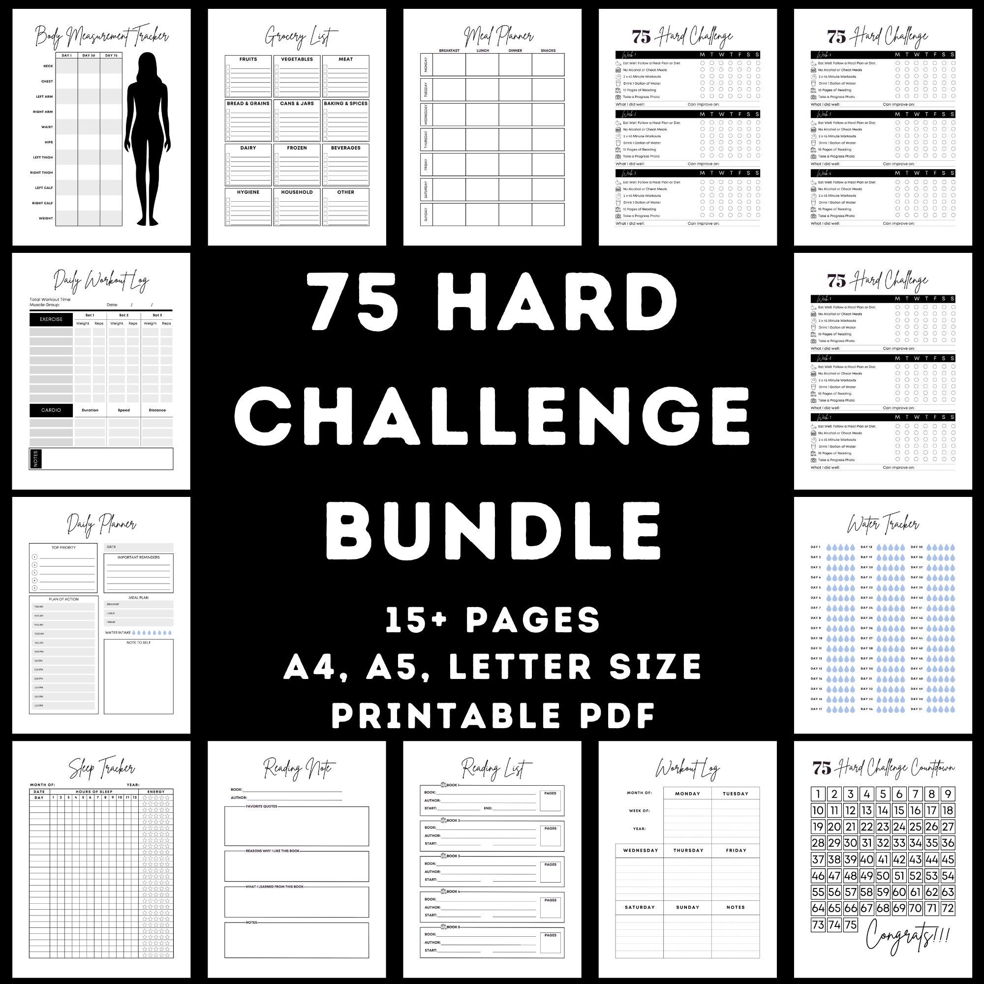 Challenge Checklist - Etsy