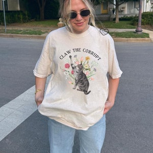 claw the corrupt tee | feminist shirt | smash the patriarchy | activism tee | equal rights | feminist gift