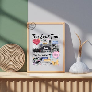tokyo night 4 poster | tour | female rage | merch | eras | mirrorball | it was rare | wall art | the music industry