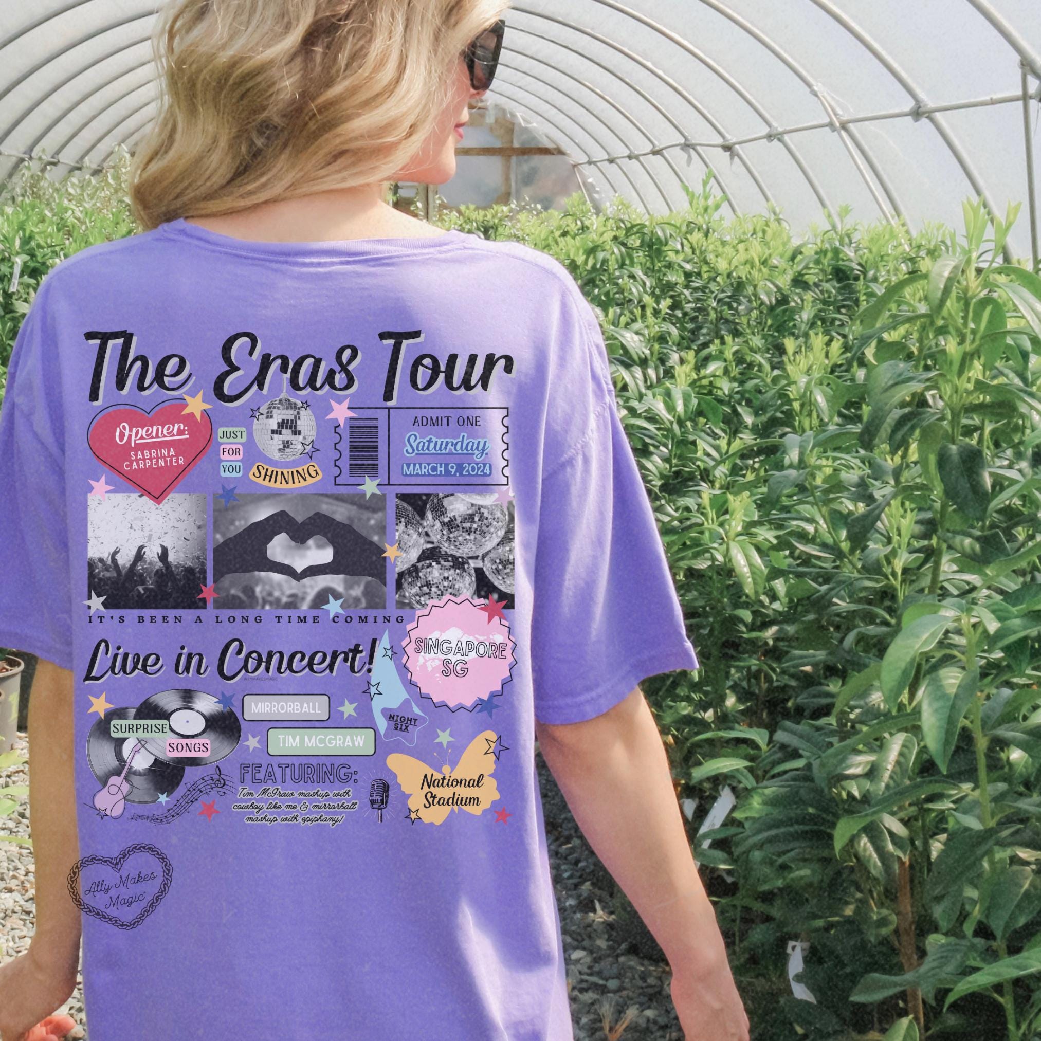 singapore night 6 tee | comfort colors *custom*