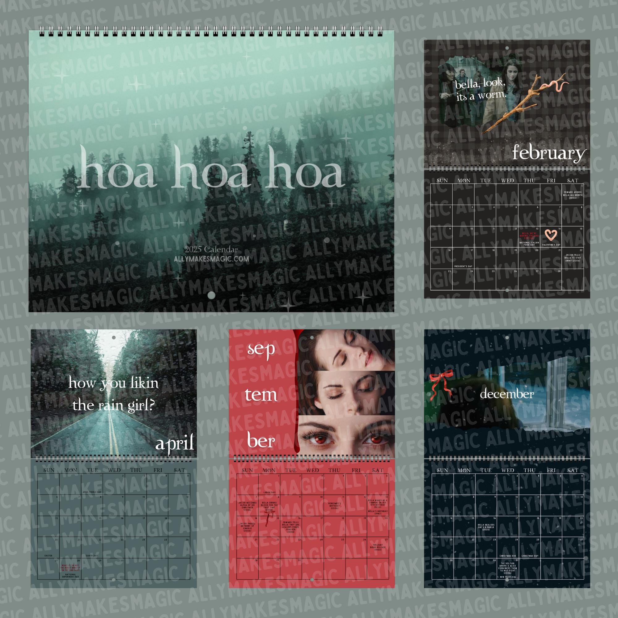 Breaking Dawn The Twilight Saga - 2013 - Wall Calendar 16