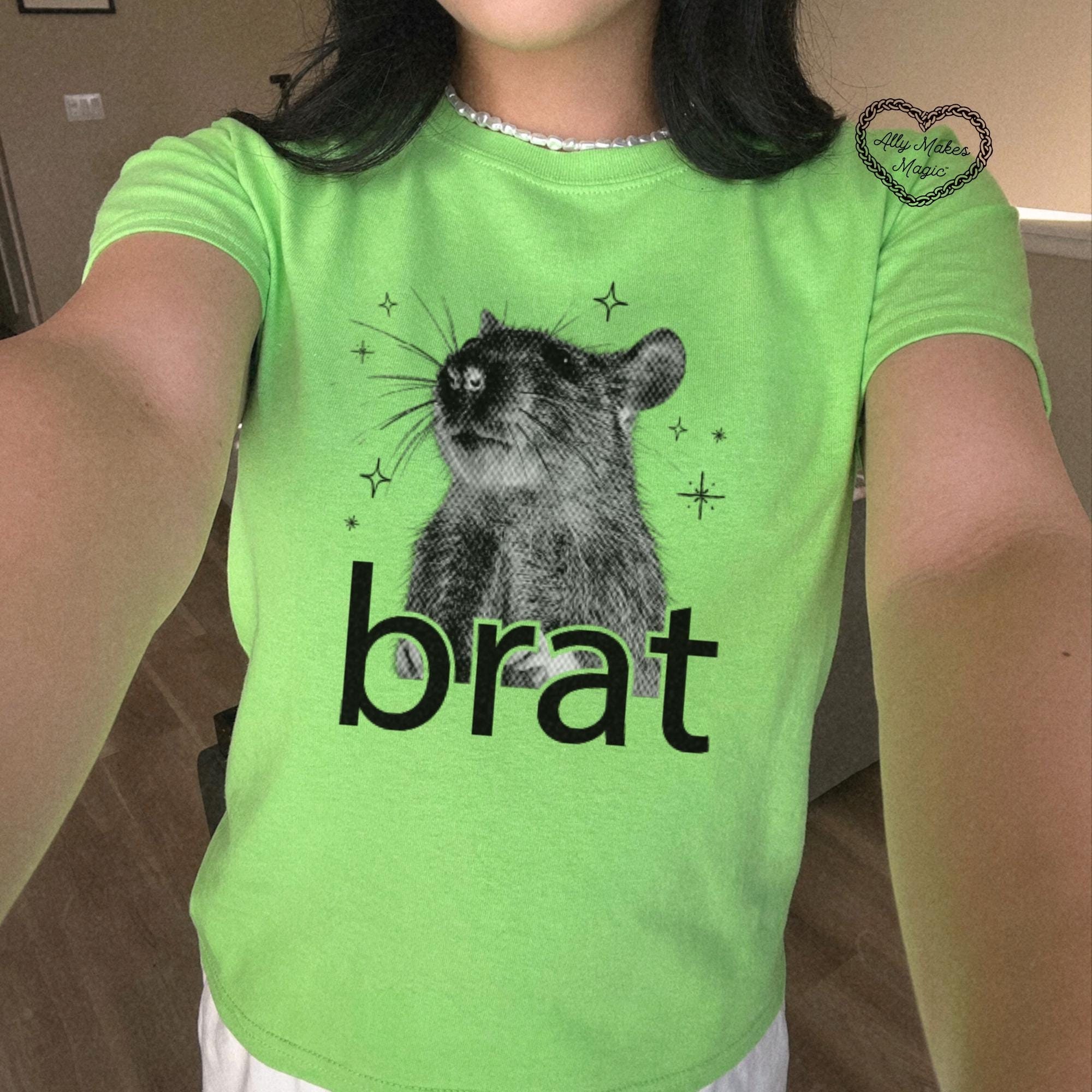 Rat Crop Top - Etsy Israel