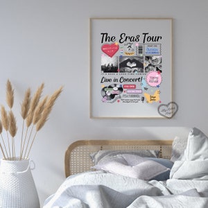 tokyo night 2 poster | tour | female rage | merch | eras | mirrorball | it was rare | wall art | the music industry