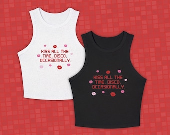 kiss racerback tank (allthetime)