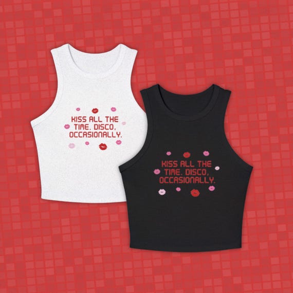 Kiss Racerback Tank (allthetime) - Etsy