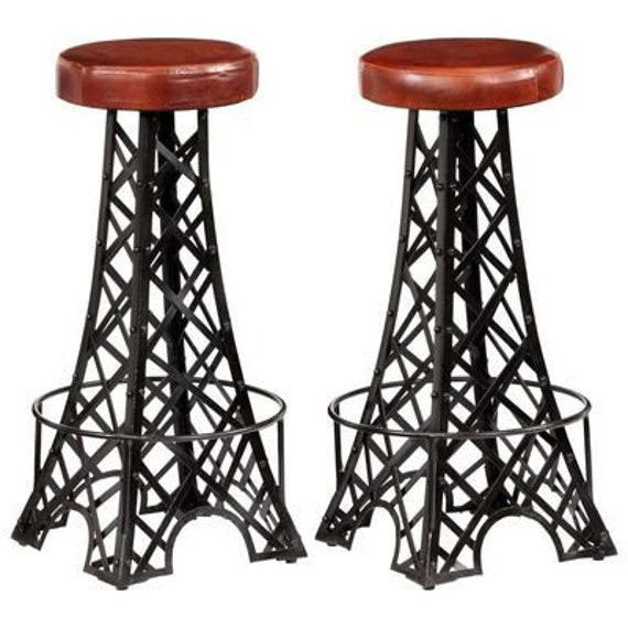 tabourets De Bar En Cuir