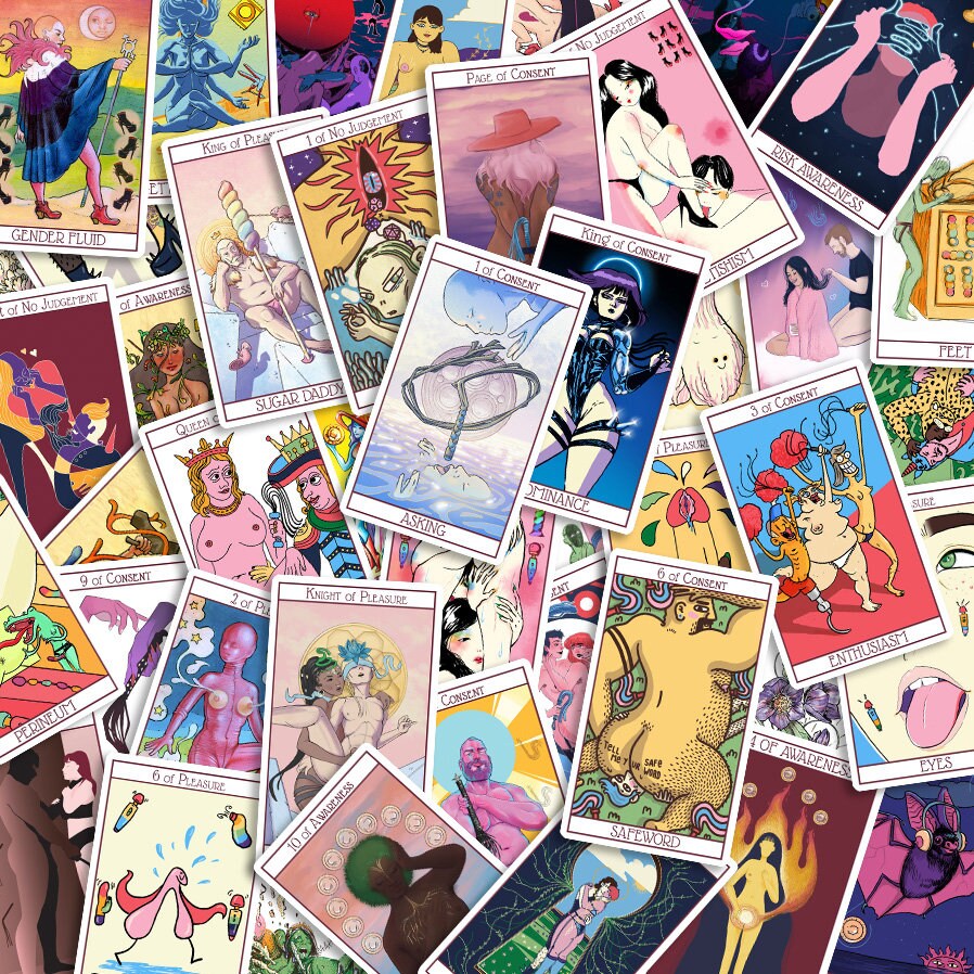 SEX POSITIVE TAROT Deck - Etsy