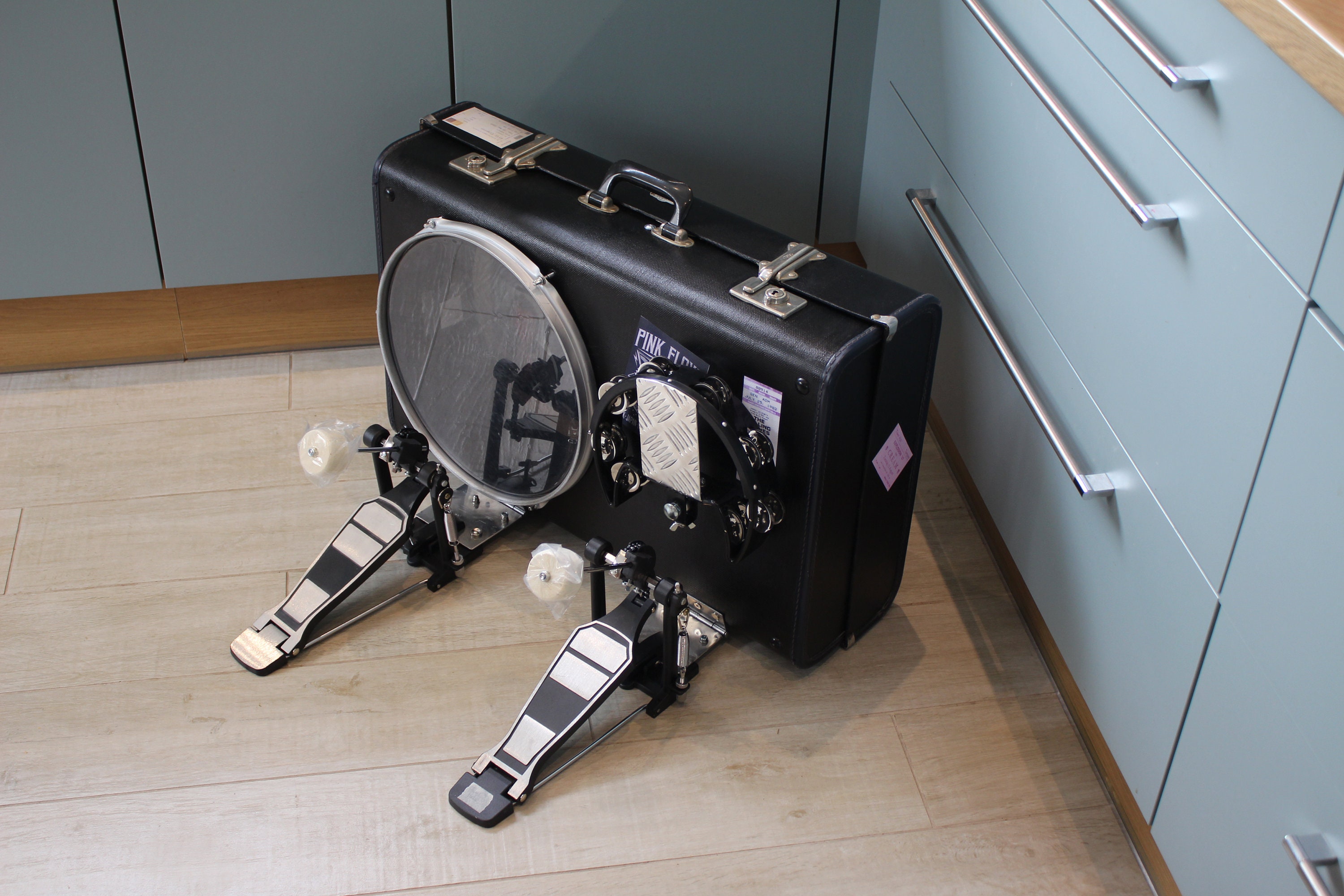 Suitcase kick drum deals