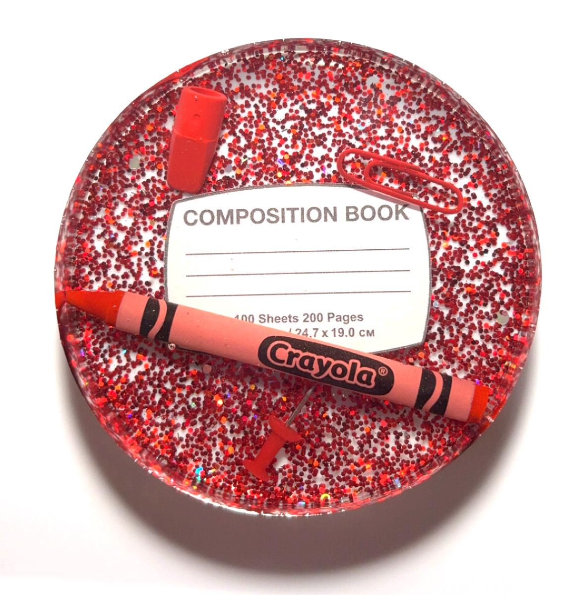 3D Personalized Unique Teacher Coasters or Teacher Paper Weight. Great ...