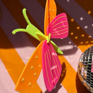 Sonnenfänger Schmetterling l Sun Catcher l Deko Lichtspiel Kinderzimmer l Kindergeburtstagsgeschenk l Einschulungsgeschenk l Sommerdeko