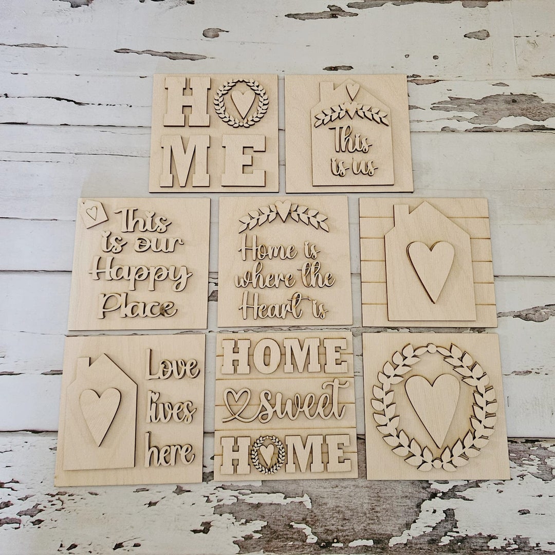 Home Interchangeable Signs Diy Home Decor Diy Farmhouse Tiered Tray