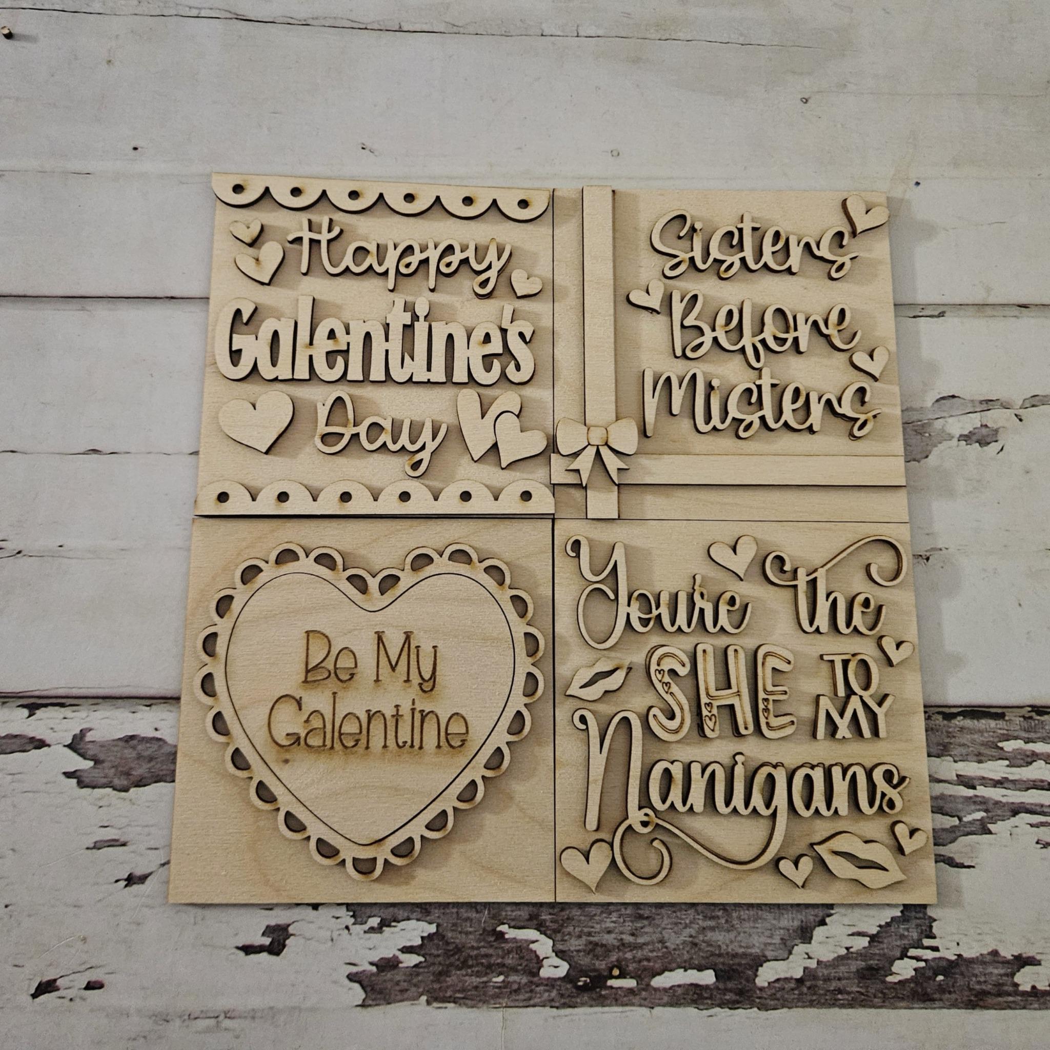 DIY Valentine's Interchangeable Sign, Make Your Own Valentine