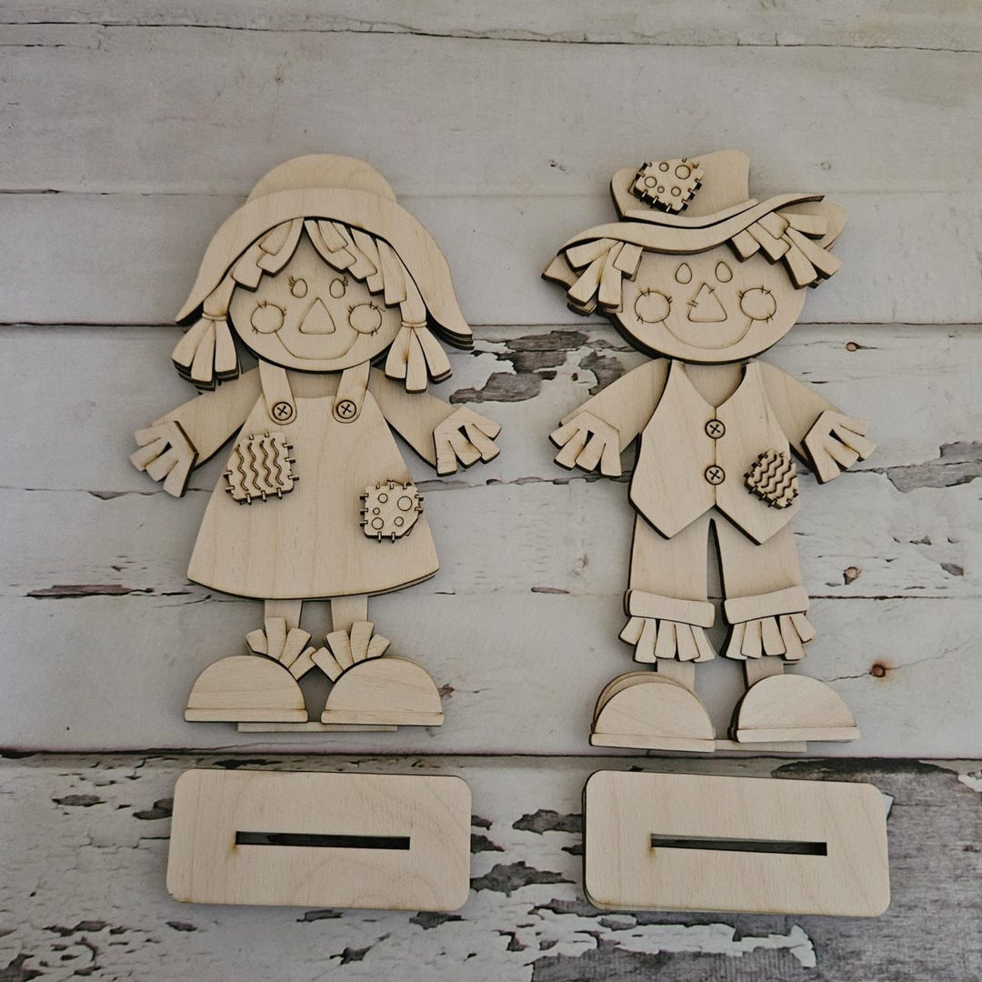 DIY Thanksgiving Gnome Shelf Sitter Set: Unfinished Wood Fall Decor - Etsy