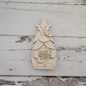Shelf Sitter an Weihnachten, Shelf Sitter, selbstgemachter Shelf Sitter, Weihnachtsdeko, Shabby Chic Dekor
