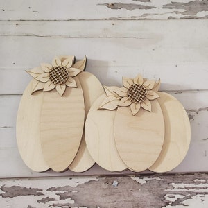 Fall Pumpkin shelf sitter wood blank diy | Fall tiered tray blank decor | Pumpkin decor | Fall gnome DIY | Pumpkin Shelf Sitter