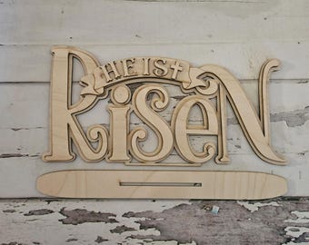 Easter Gnome Wood Blank Shelf Sitter DIY Kit