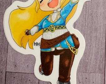 AGAHNIM Wizard Sprite Vinyl Decal from the Legend of Zelda A Link