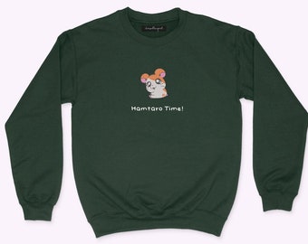 Hamtaro Embroidered Crewneck Sweatshirt