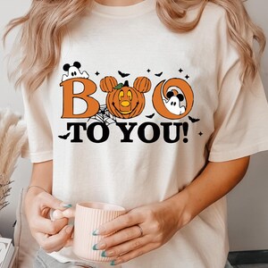 Comfort Colors Halloween Shirt: Boo To You, Spooky Vibes
