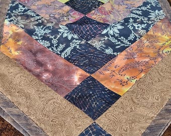 Handmade Rustic fall table runner - 203A