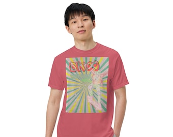 Men’s garment-dyed heavyweight t-shirt