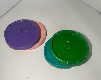 Button Stack Coaster