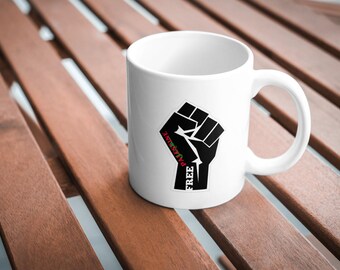 Palestine Fist Vinyl Sticker: Durable Indoor Decal