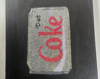 Coke Bedazzled Painting