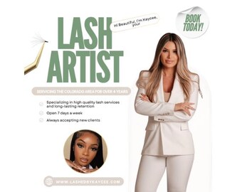 Canva Lash Tech Flyer Template DIY Lash Tech Flyer Instagram Content Flyer Lash Class Flyer Template Meet Your Lash Tech Flyer