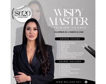 Canva Lash Course Flyer Template DIY Lash Tech Flyer Lash Class E-Flyer Template 1on1 Lash Training Course Lash Flyer For Masterclass