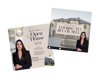 Canva Realtor Open House Flyer Real Estate Agent Social Media Flyer Template Realtor Instagram Flyer Advertisement For Real Estate Flyer
