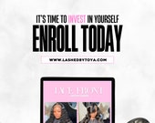 Canva Training Course Launch Flyer Template DIY Online Training Flyer Computer Flyer For Training Course Instagram Content Flyer