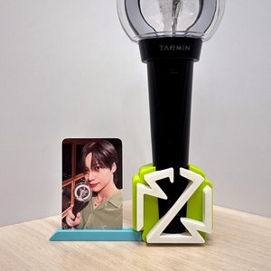 TAEMate Taemin Lightstick and Photo Card Stand, Kpop, gift for TAEMates
