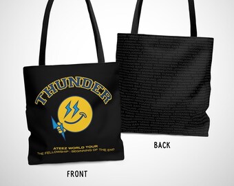 Thunder Tote Bag, ATEEZ World Tour, Fellowship, Beginning of