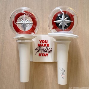 Stray Kids Nachimbong Wall Mount, Lightstick Wall Holder for Ver. 1 and Ver. 2, Light Stick Display