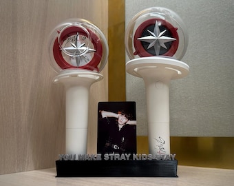 Stray Kids STAY Nachimbong Ständer für Version 1 oder 2, Lichtstab Halter, Nachimbong Aufsteller, Leuchtstab, 3D Druck