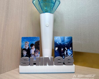 SHINee Lightstick Stand + Fotokartenhalter, Schal, Sharing Star