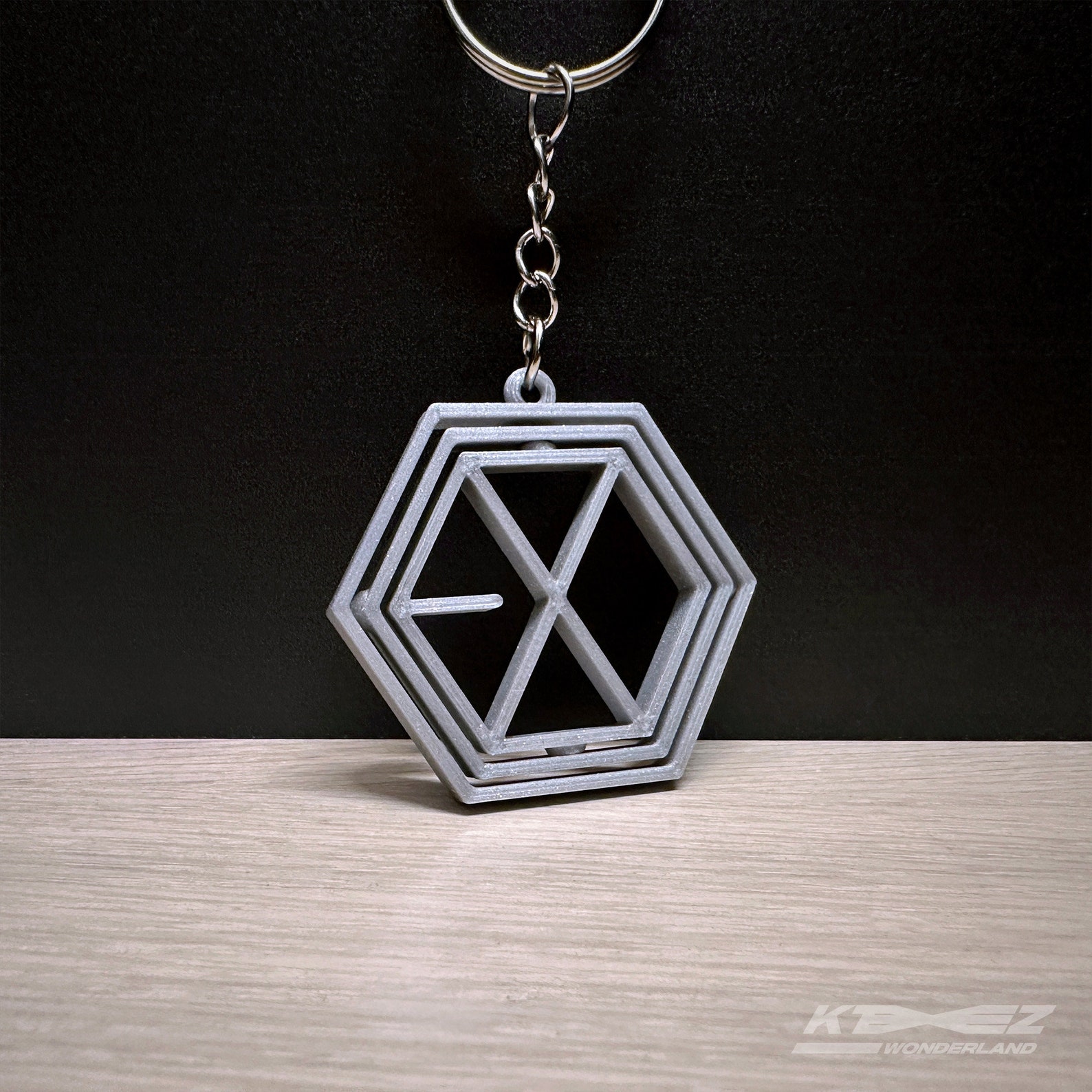 EXO Logo Keychain, Gyroscope Fidget Spinner, 3D Printed, Kpop, EXO-L - Etsy
