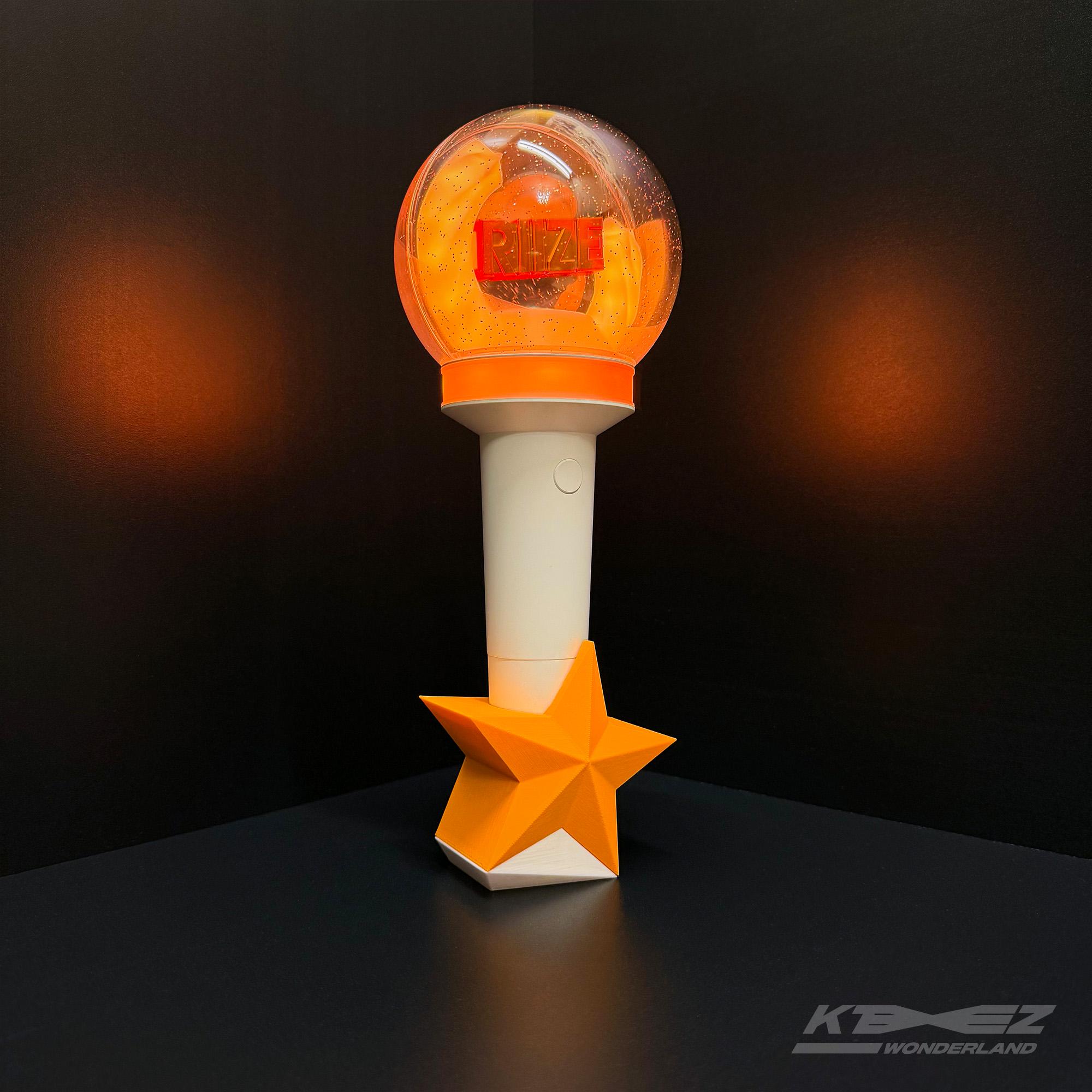 NCT RIIZE TREASURE SEVENTEEN ATEEZ ペンライト RIIZE Star Lightstick Stand, Boorabong Display for BRIIZE - Etsy
