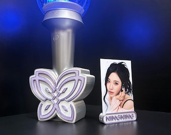 Aespa Butterfly Lightstick Stand and Ningning PC Holder, Sbong Holder, Kpop, gift for MY