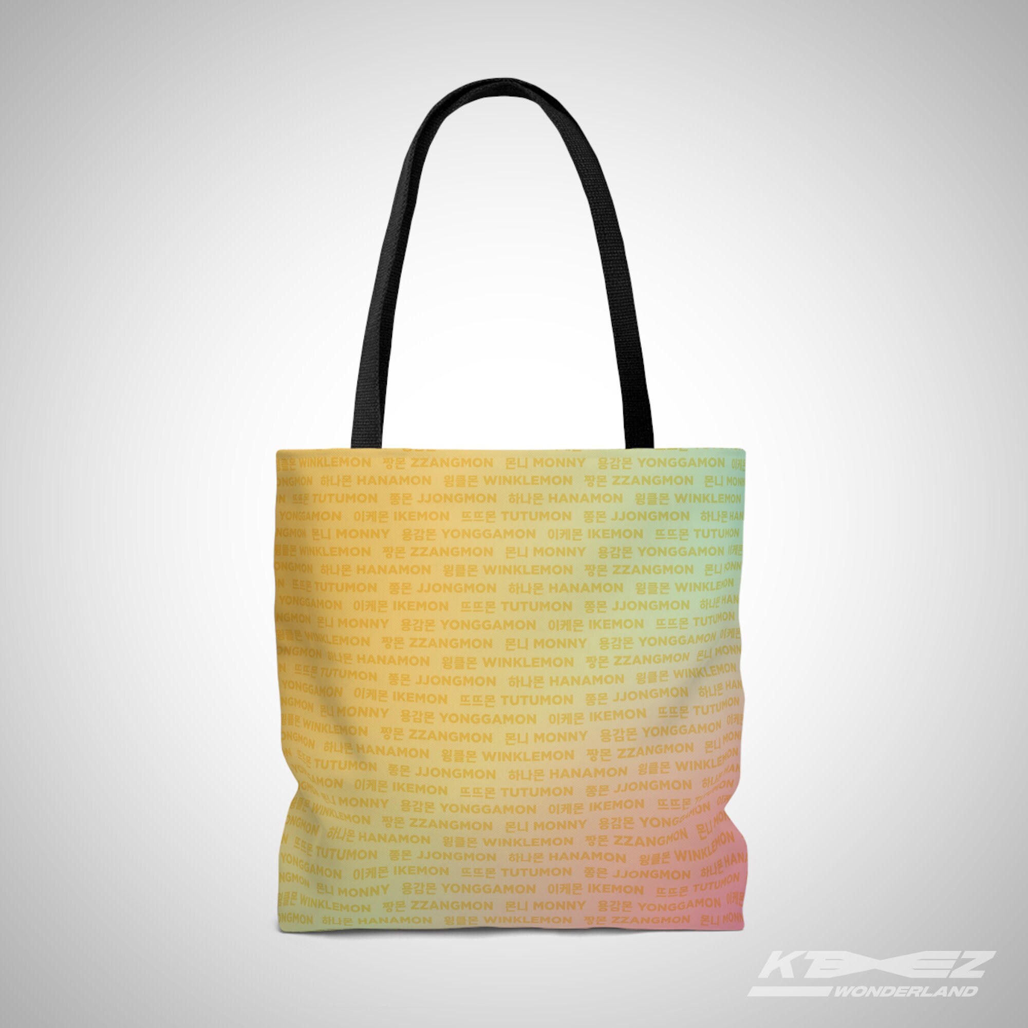 ATEEZ トートバッグ TEEZ-MON トートバッグ - ATEEZキャラクター - Etsy 日本