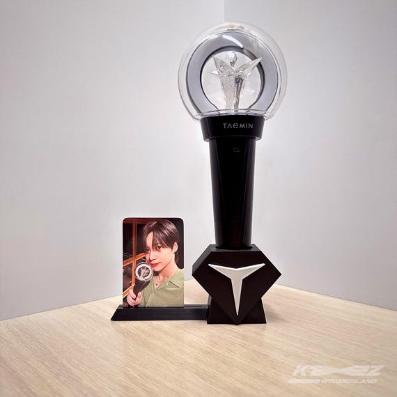 Taemin Lightstick Stand and PC Holder, Kpop, Gift for