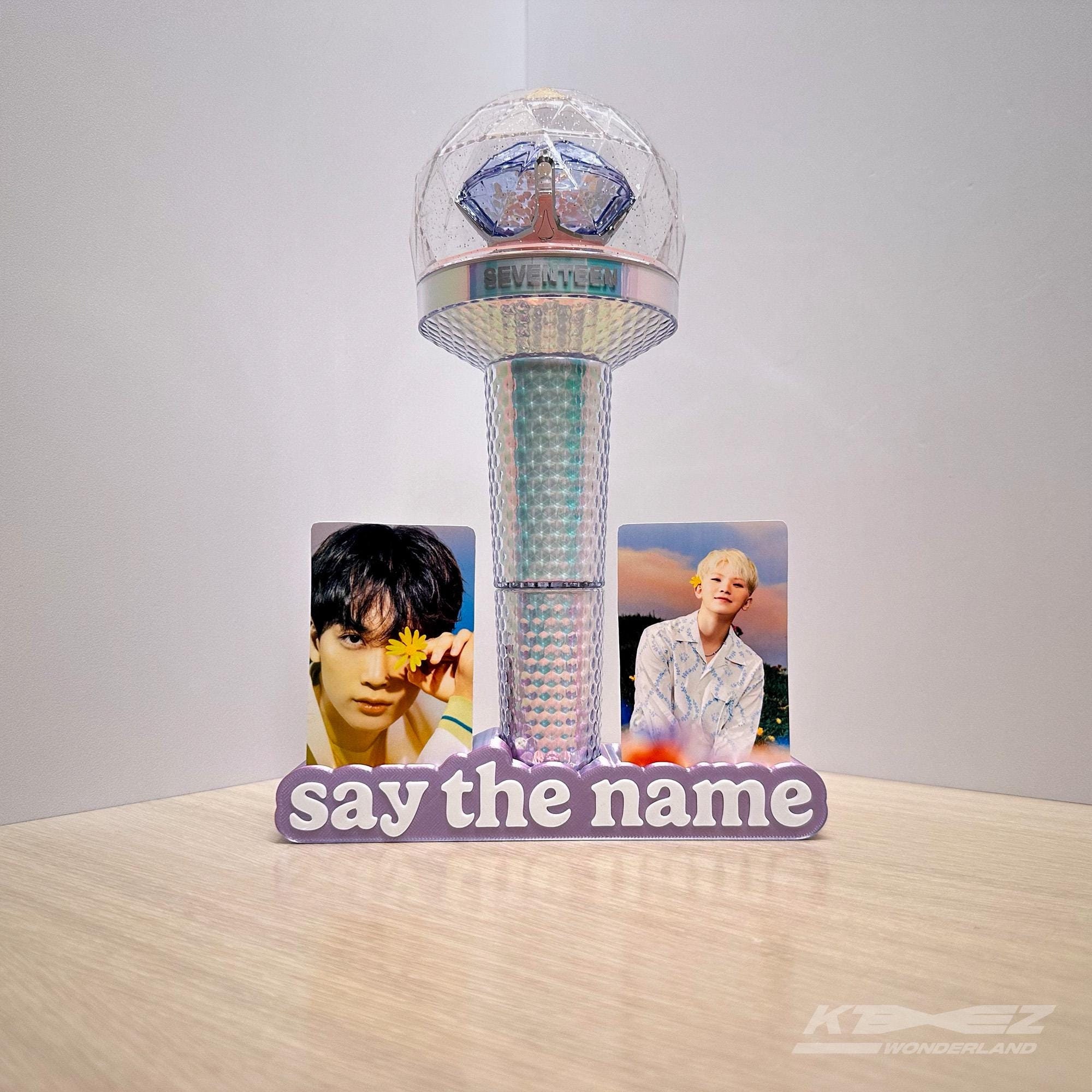 Say the Name Caratbong Stand and PC Holder, Seventeen Lightstick