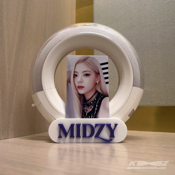 ITZY Light Ring Stand + PC Holder, MIDZY, Lightstick Stand, Itzy display