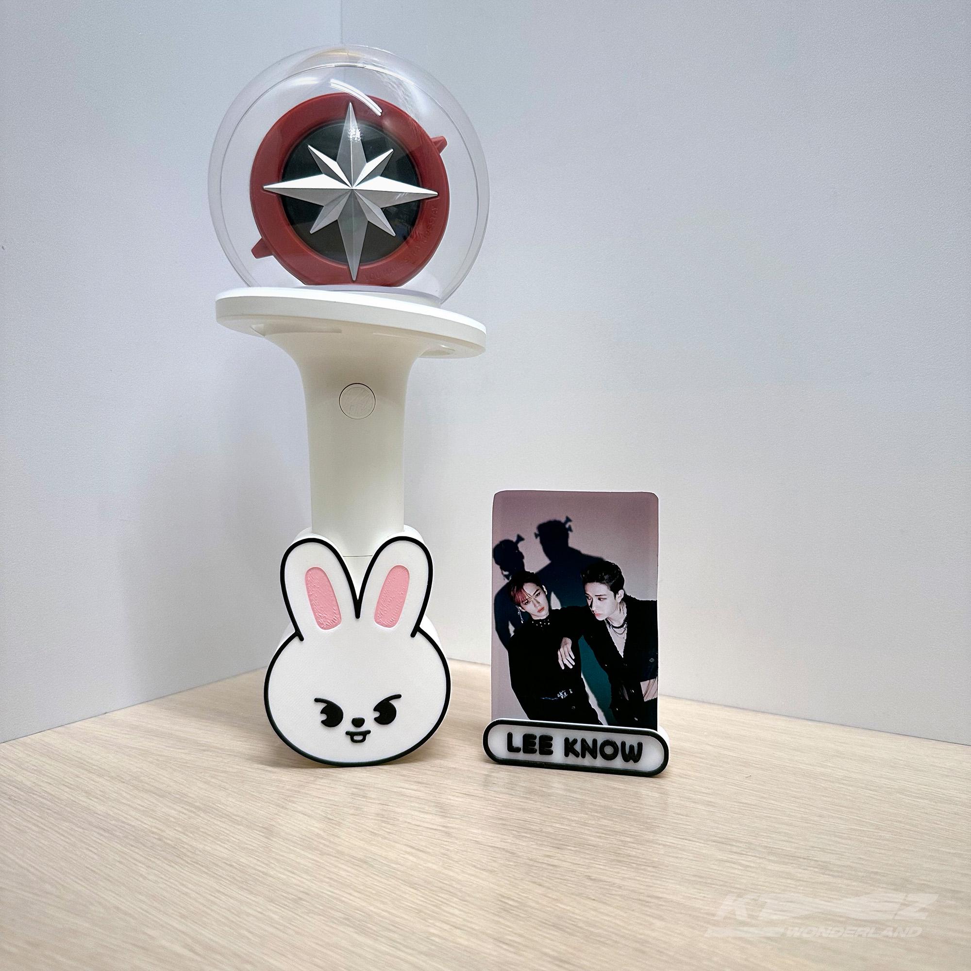 SKZOO Leebit Lightstick Stand, Lee Know, Stray Kids Nachimbong
