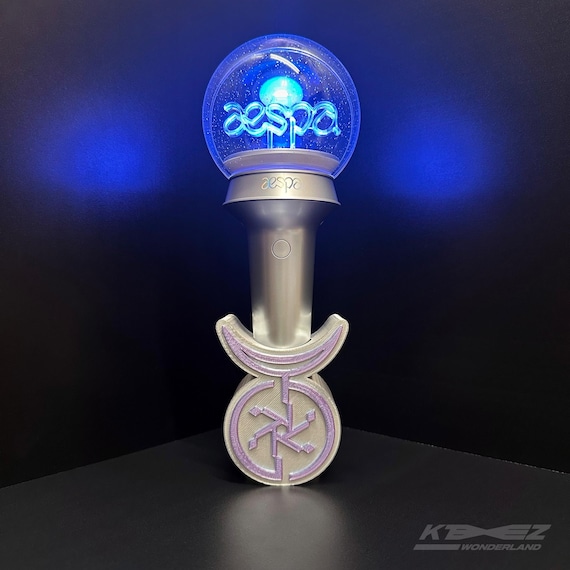 Aespa Moon Lightstick Stand and Giselle PC Holder, Sbong Holder