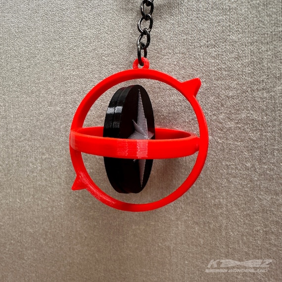 スキズ ペンミ リング Stray Kids Compass Keychain, Gyroscope Fidget Spinner, 3D Printed