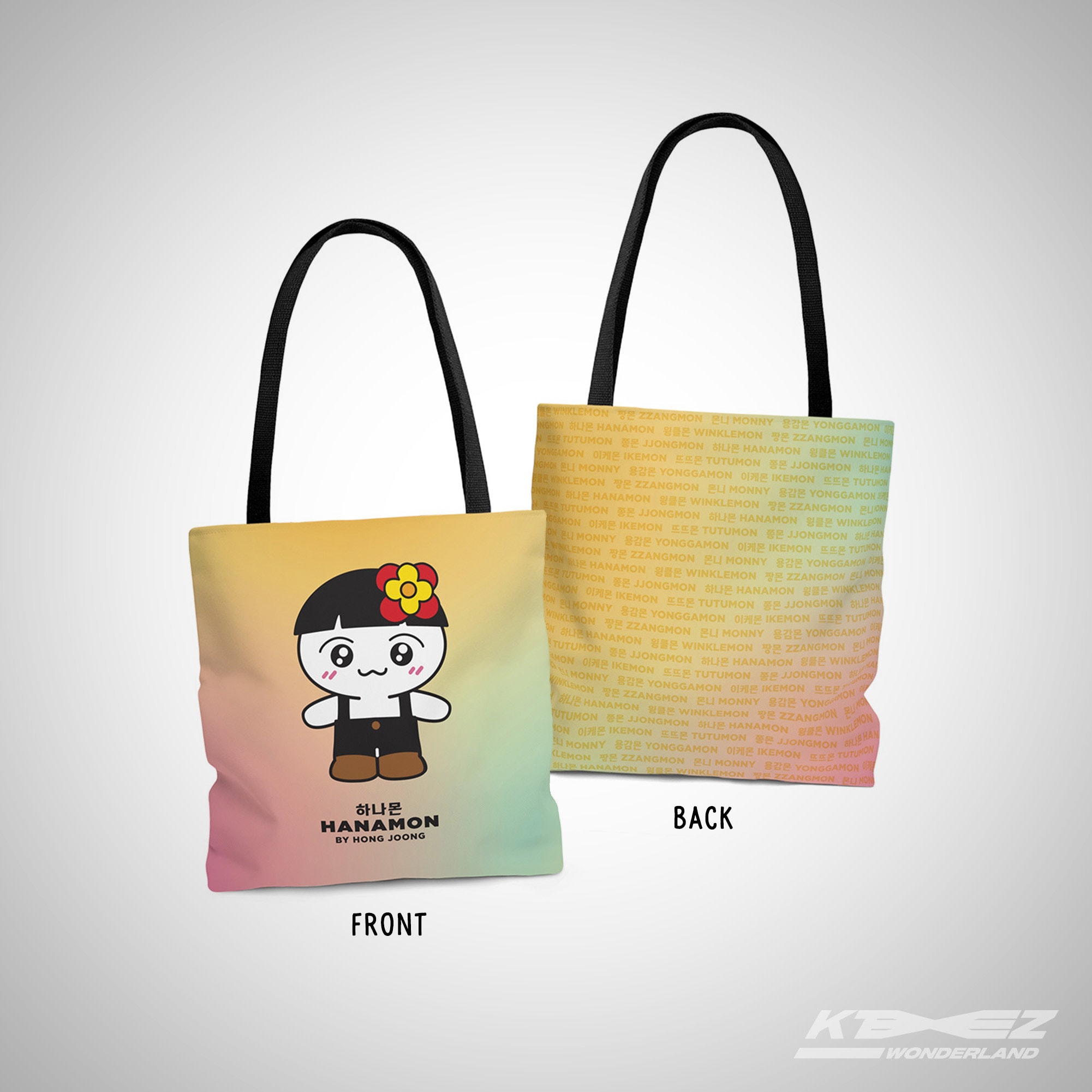 TEEZ-MON トートバッグ - ATEEZキャラクター - Etsy 日本