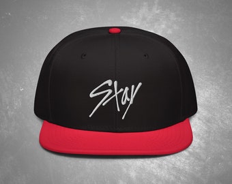 STAY Snapback-hoed, Stray Kids, Stay, SKZ, Kpop-hoed, baseballpet, Stray Kids-fan